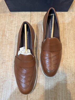 Cole Haan Brown Leather Loafers NWT Size 8